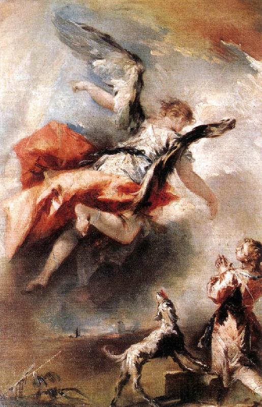 GUARDI, Gianantonio The Angel Appears to Tobias df